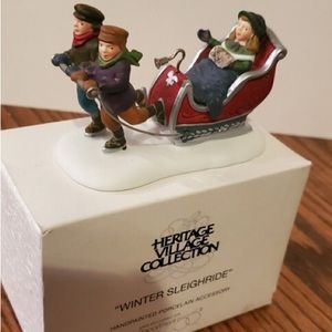 Department 56  Heritage Village Collection  Dickens Village “Winter Sleighride”